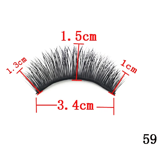 Magnetic Lashes 059 Shine-Tale новая магнитная подводка для глаз с магнитными ресницами Многоразовые 3D ресницы магниты ресницы накладные ресницы - Цвет: Magnetic Lashes 059