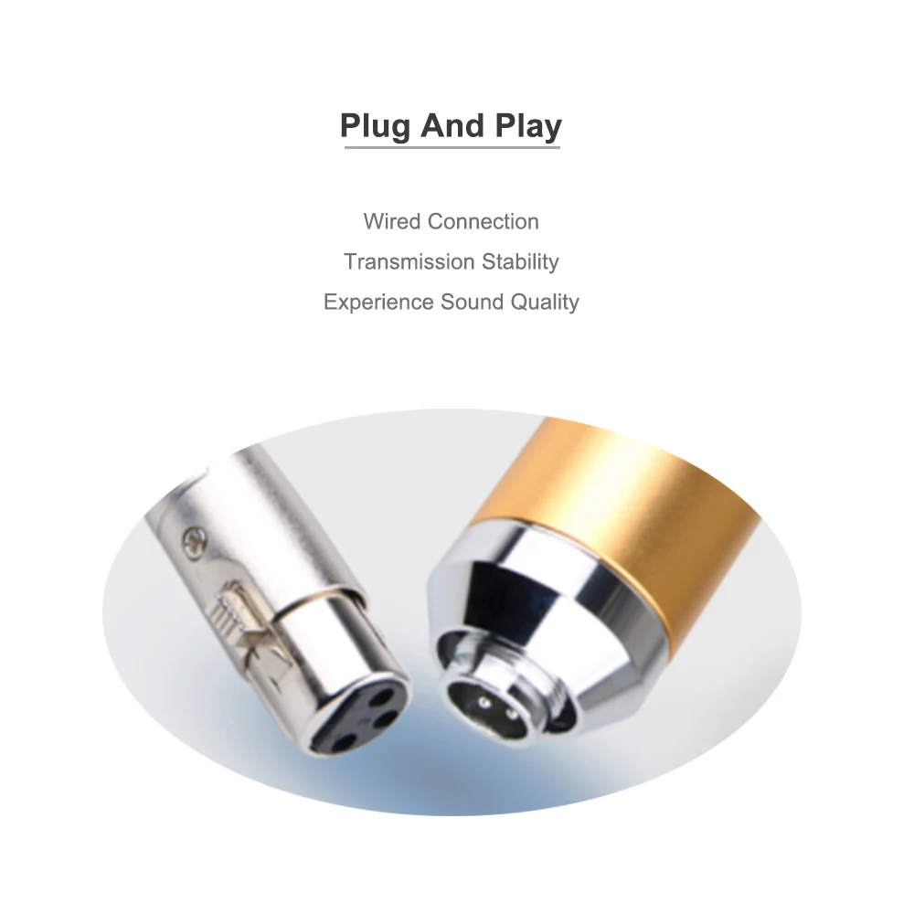 _ Комплект конденсаторного микрофона 3 5 мм записывающий Студийный микрофон