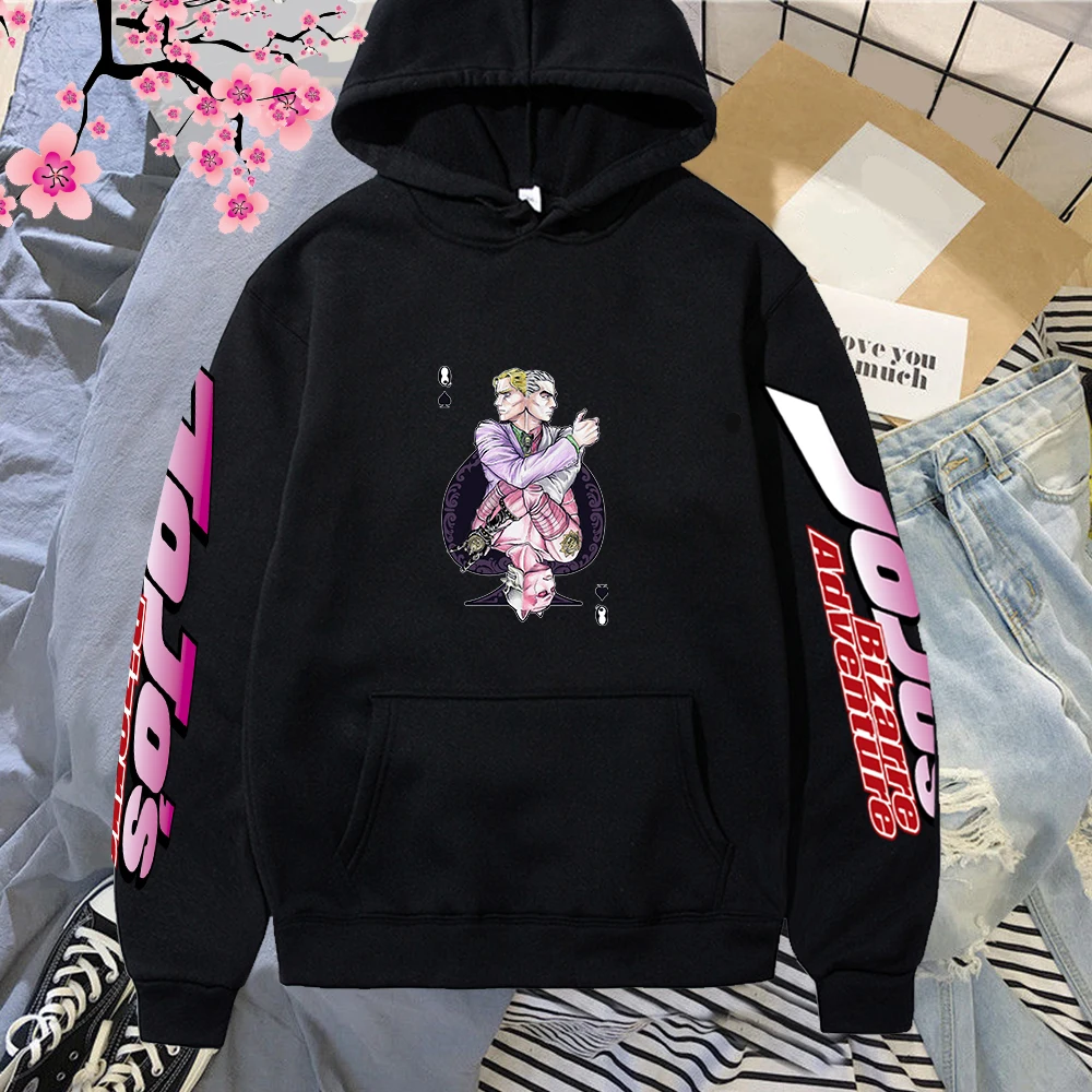 

2021 New Fasion JoJo's Bizarre Adventure Funny Hoodie Sweatshirt