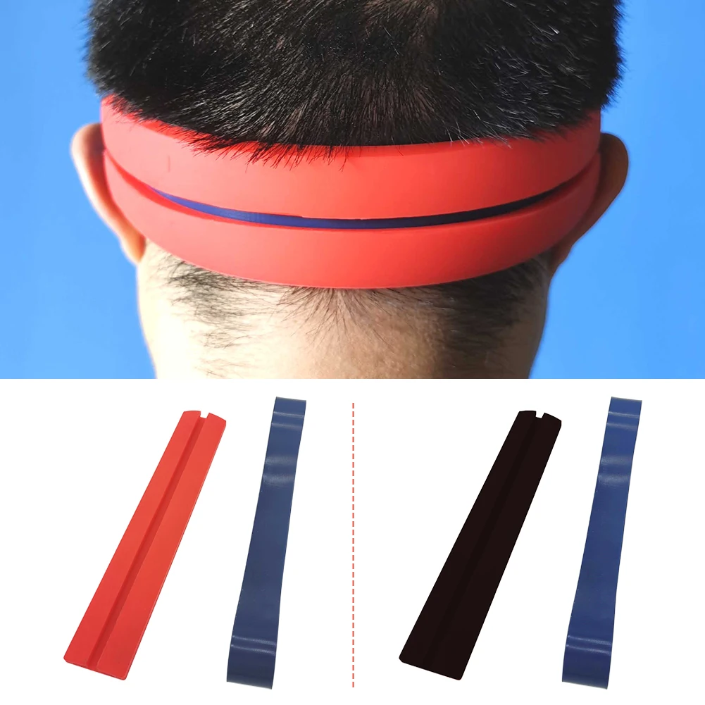 

Non Slip Grooming Styling Tool Neckline Shaving Template Salon Hairdressing Stencil DIY Cut Silicone Hair Trimming Guide Barber