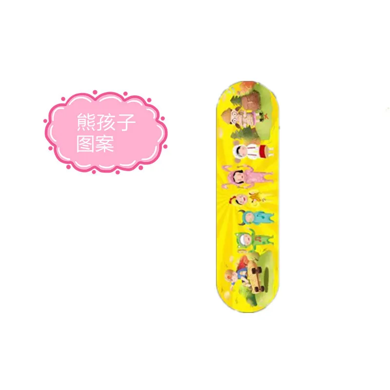 Хит продаж скутер для пальца крылья Пустой Топ пластиковый окрашенный рисунок |