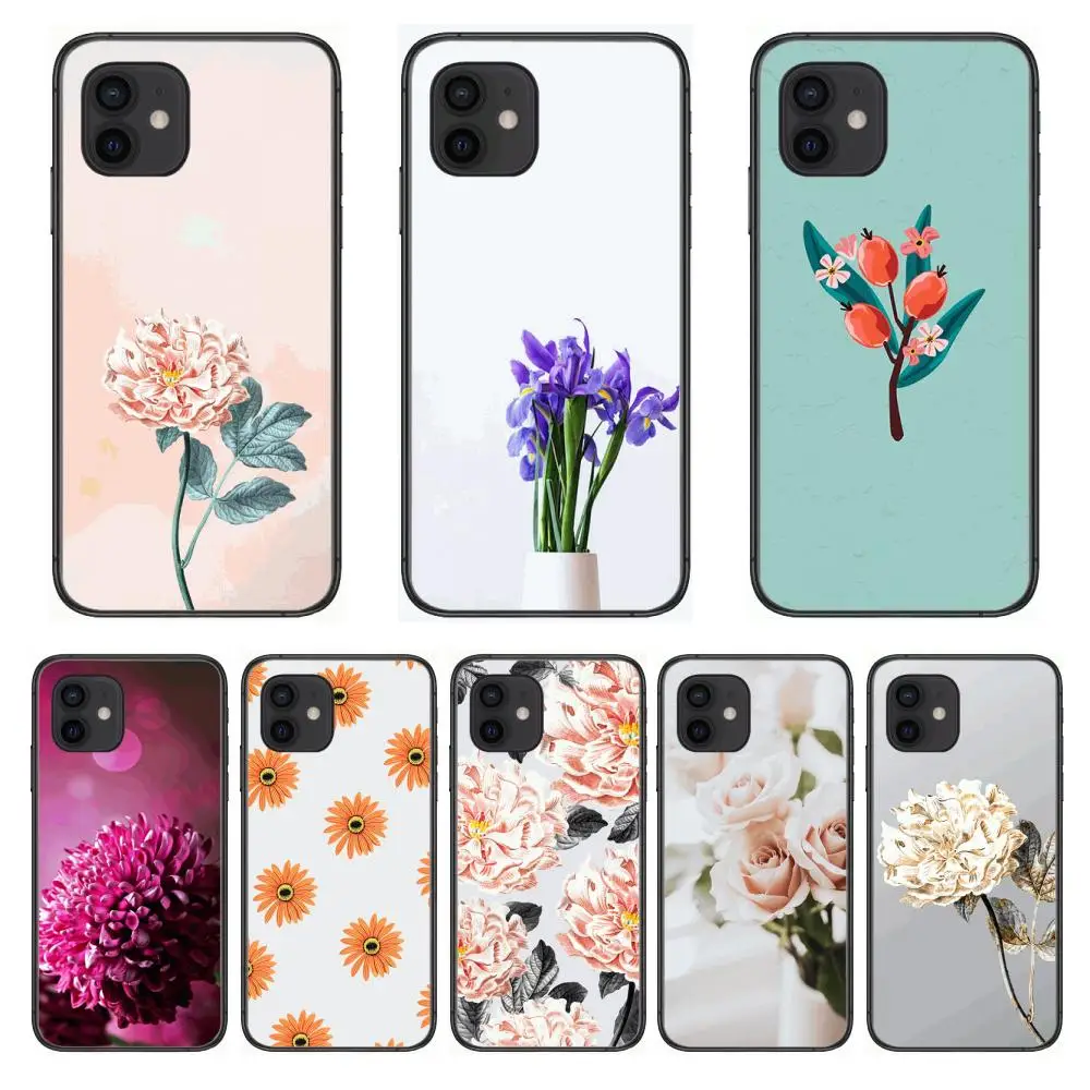 Чехол для iphone 12 pro max 11 8 7 6 s XR PLUS X XS SE 2020 mini black cell s|Бамперы| |