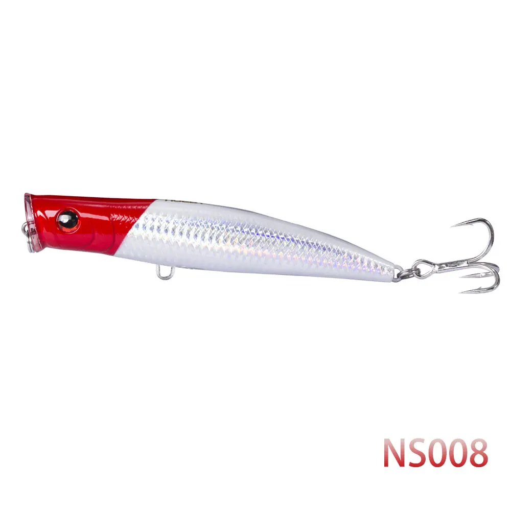 NS008 NOEBY Поппер для рыбалки наживка NBL9070 155mm/52 г Топ воды Leurre Dur Peche Франция Pesca искусственная, жесткая, для рыбалки приманки - Цвет: NS008