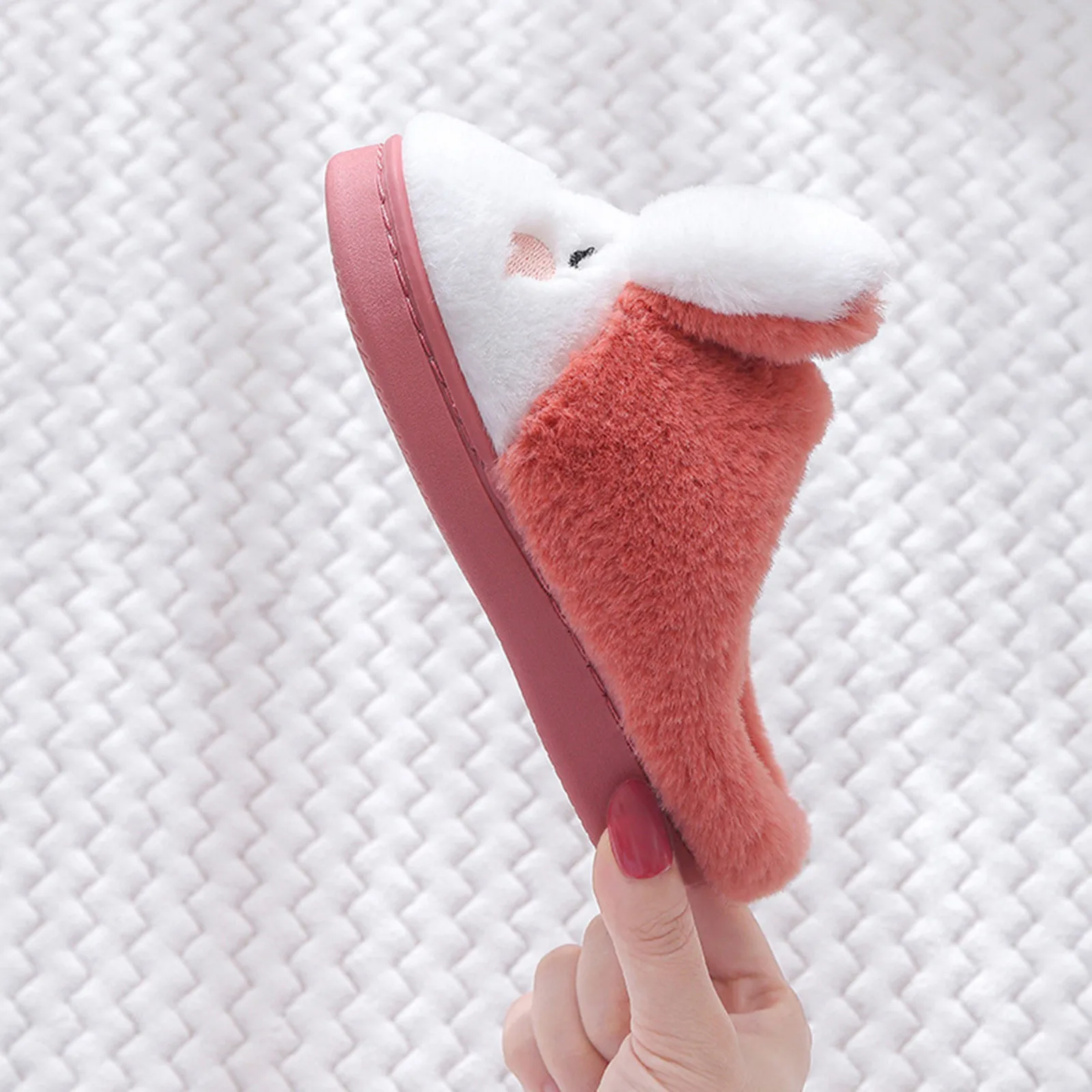 Детские меховые тапочки для девочек и мальчиков новинка 2022 зимние детские