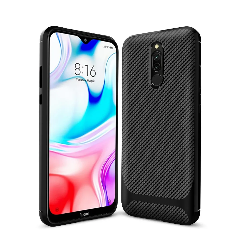 Мягкий силиконовый чехол для телефона Xiaomi Redmi 8A противоударный чехол для Xiaomi Redmi 8 защитный ТПУ чехол