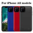 Дополнительный внешний аккумулятор для iPhone 6, 6s, 7, 8 plus, 12 Pro Max зарядное устройство чехол 10000 мАч для iPhone X XS XR 12 Pro Max 12 мини зарядным футляром