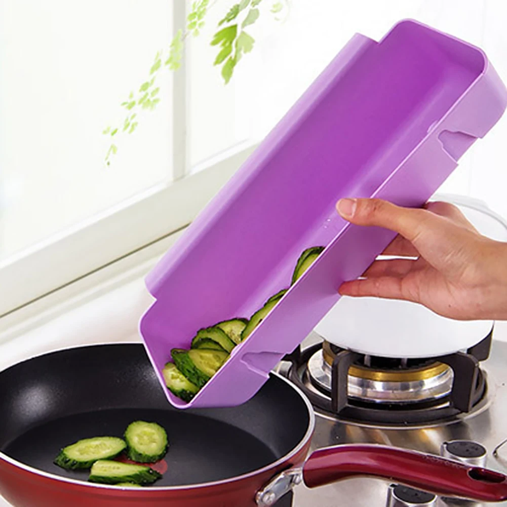 

2 in1 Creative Chopping Board Frosted Kitchen Cutting Board with Slot Cutting Vegetable Meat Tools Kitchen Stuff Accessories