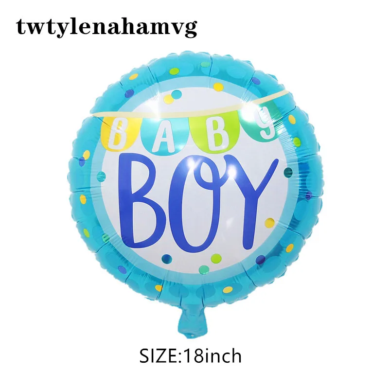 Новые синие Розовые 18 дюймов для маленьких мальчиков и девочек юбилей вечерние