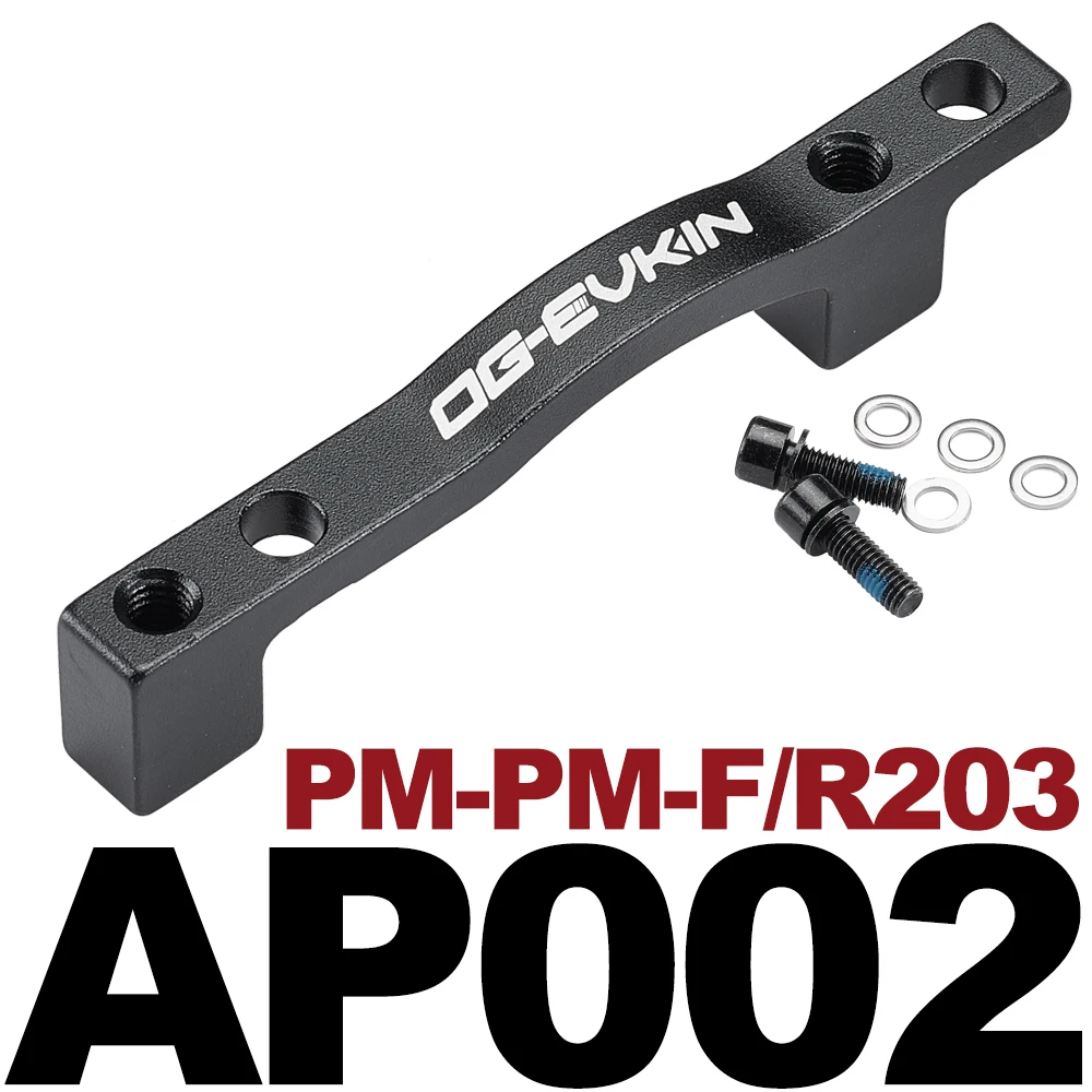 AP002-PM-PM-203 OG-EVKIN AP001/AP002 1 шт. адаптер дискового тормоза для 160 мм-180 мм/160 мм-203 мм PM-PM-F/R180 PM-PM-F/R203 конвертер Сверхлегкий кронштейн - Color: AP002-PM-PM-203