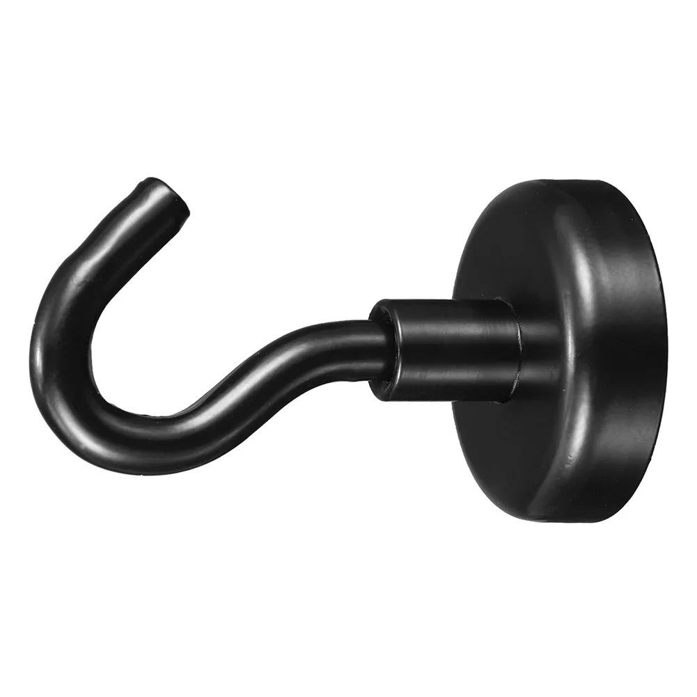 

Newly 6Pcs 22kg Strongest Rare Earth Neodymium Magnet Magnetic Hanging Hooks Holder CLA88