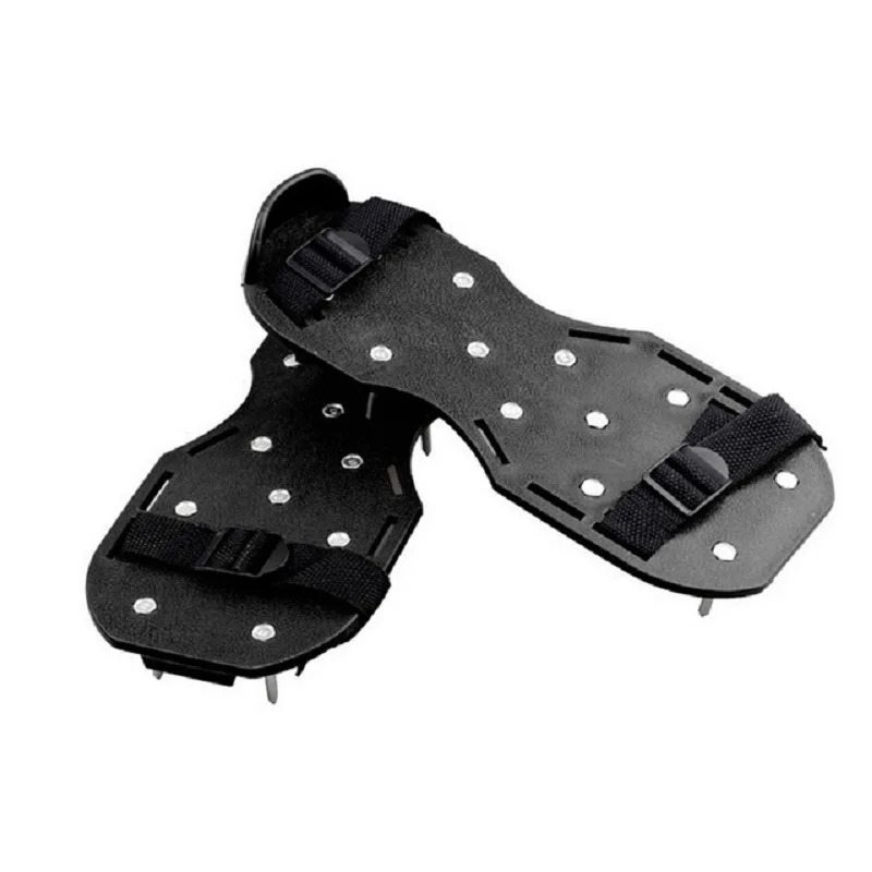 1Pair Grass Spiked Gardening Walking Revitalizing Lawn Aerator Sandals Shoes Nail Tool Cultivator Yard Garden | Инструменты