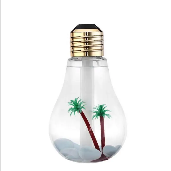 Ультразвуковой увлажнитель воздуха светодиодный ночсветильник 400 мл с функцией