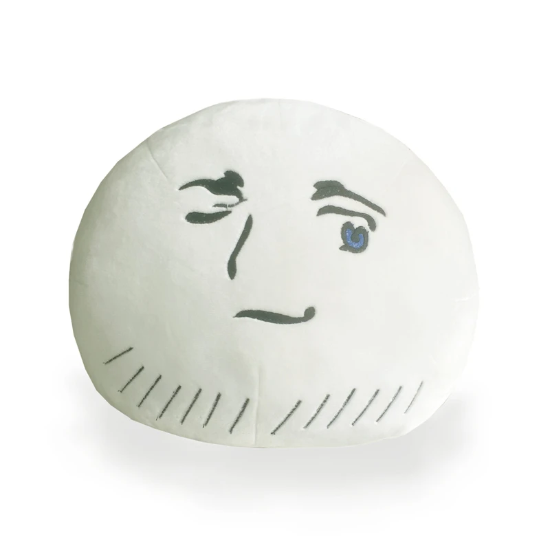 1pcs White Plush Dumpling Pillow Doll Cosplay Prop Hetalia: Axis Powers Printed Stuffed Toy Crossbody Bag Decor New Year Gifts |