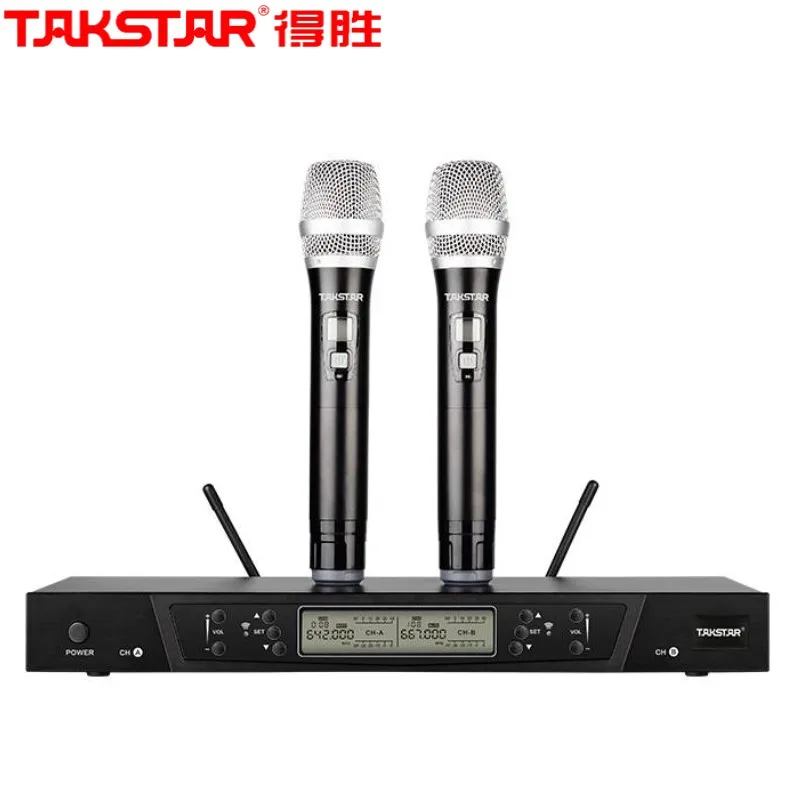 Takstar G5 цифровая волновая направляющая UHF Беспроводная двойная ручная микрофонная
