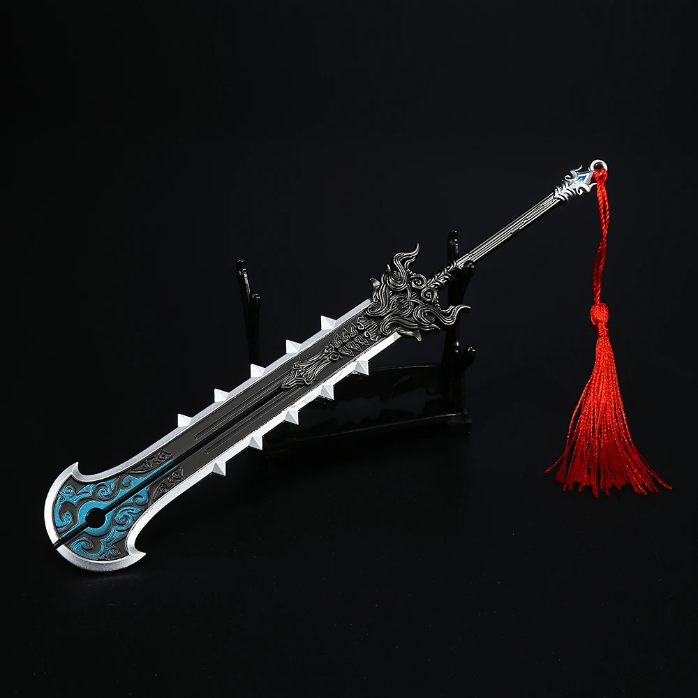 22 см Naraka Bladepoint аниме манга игровой периферический брелок сплав Нож Меч Модель