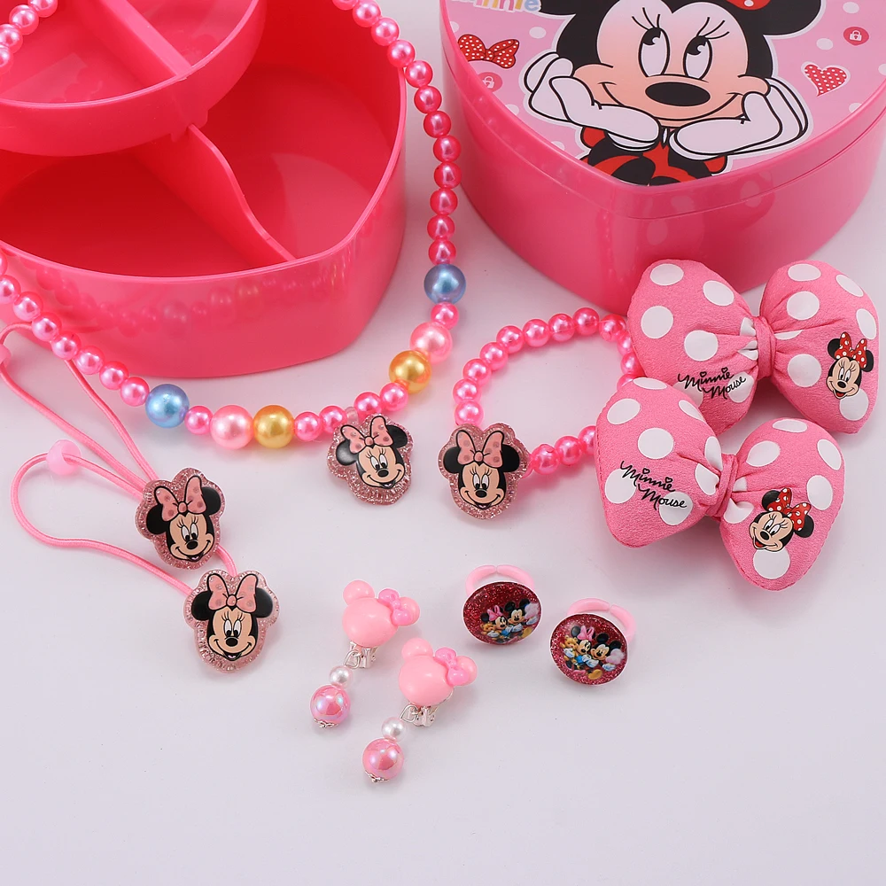 Милые детские аксессуары для волос hello kitty, набор повязок на голову, заколки для волос, повязка на голову, ожерелье, браслет, ювелирный набор, подарок на день рождения для девочек