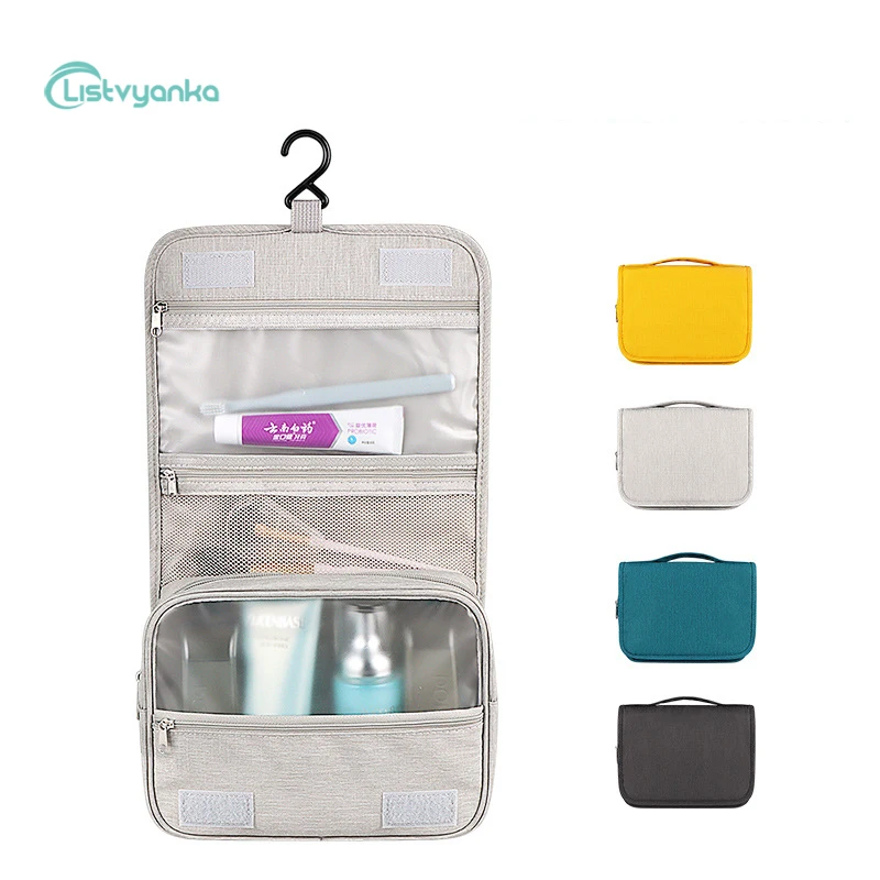 

Cosmetic Toiletry Storage Bag Folding Hanging Organizer Home Travel Multifunctional Waterproof Portable Makeup Tools