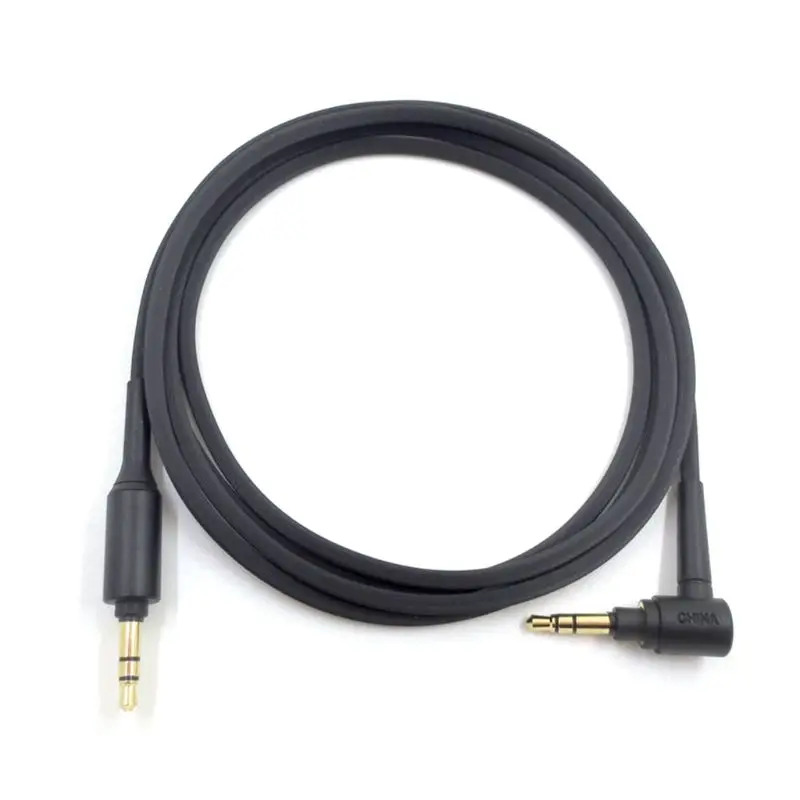 Black Замена наушников кабель удлинитель линии для sony H900N 1000XM3 H800 950 mdr-10r mdr-10rc 10RBT NC200D MDR-100AAP - Цвет: Black