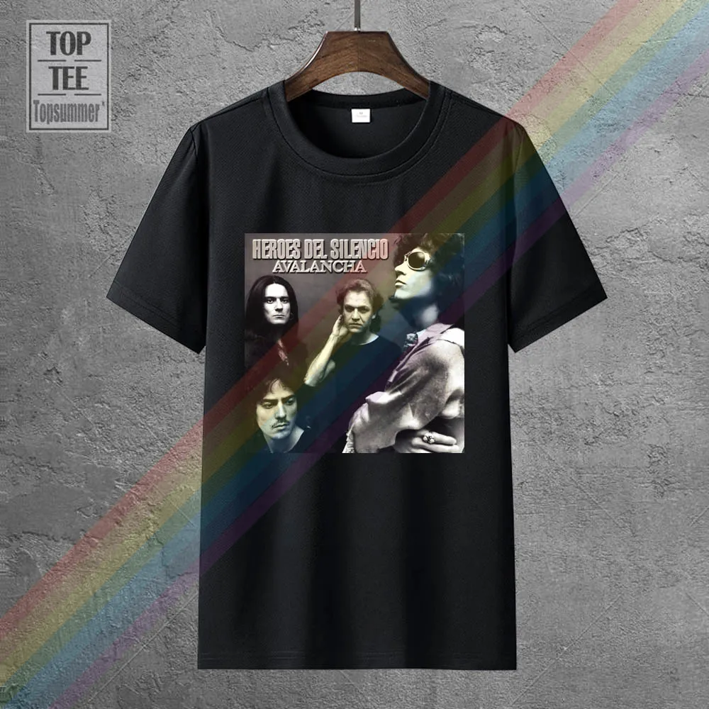 

Newest 2019 Fashion Heroes Del Silencio Avalancha Men'S Short Sleeve Crew Neck T-Shirt