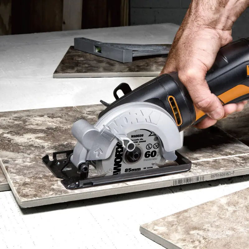 

WA5038 high quality diamond saw blade for home decoration use with worx WU429 tools for cutting stone tile cement marble