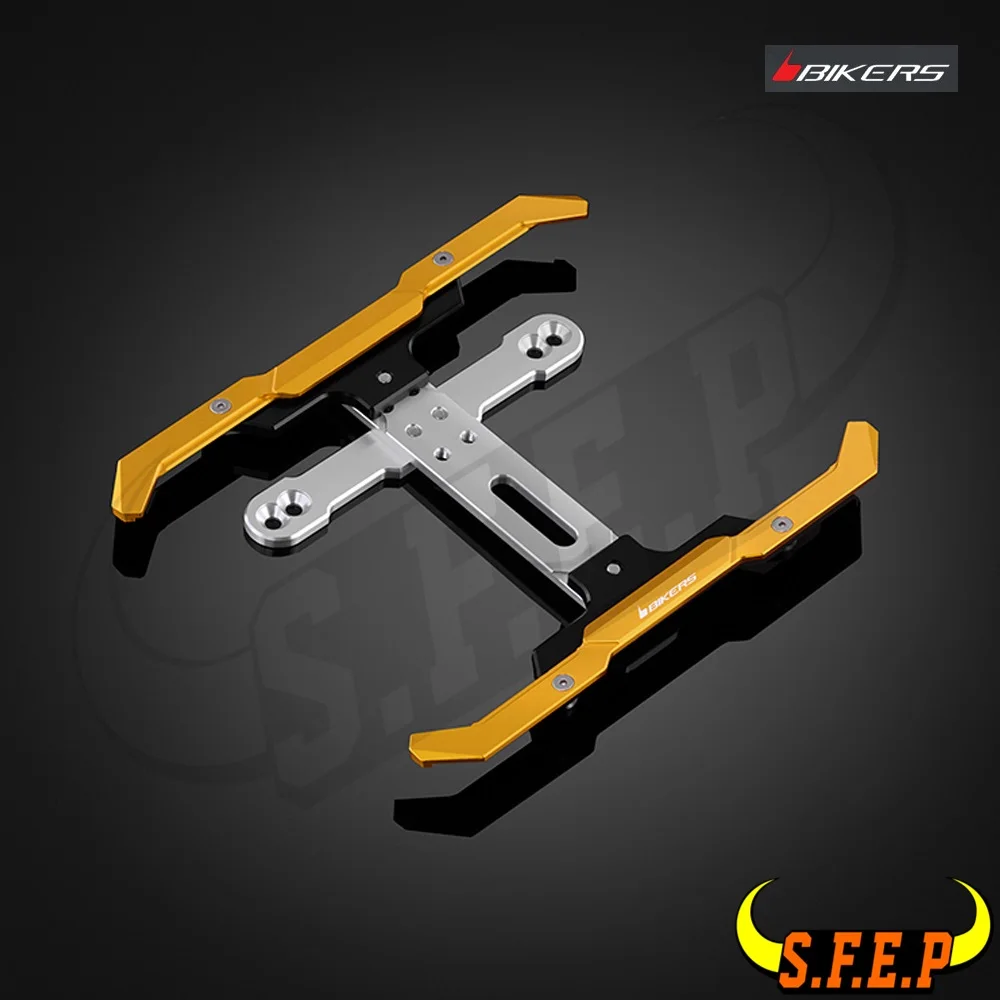 Держатель рамы номерного знака мотоцикла BIKERS регулируемый кронштейн для Honda Forza