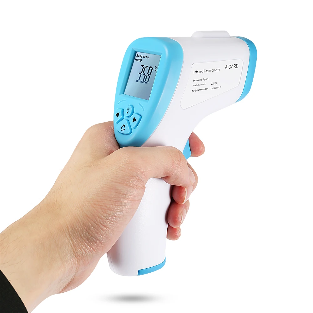 

Newly Handheld Infrared Thermometer Temperature Meter Non-contact Forehead Measuring Adult Baby DO99
