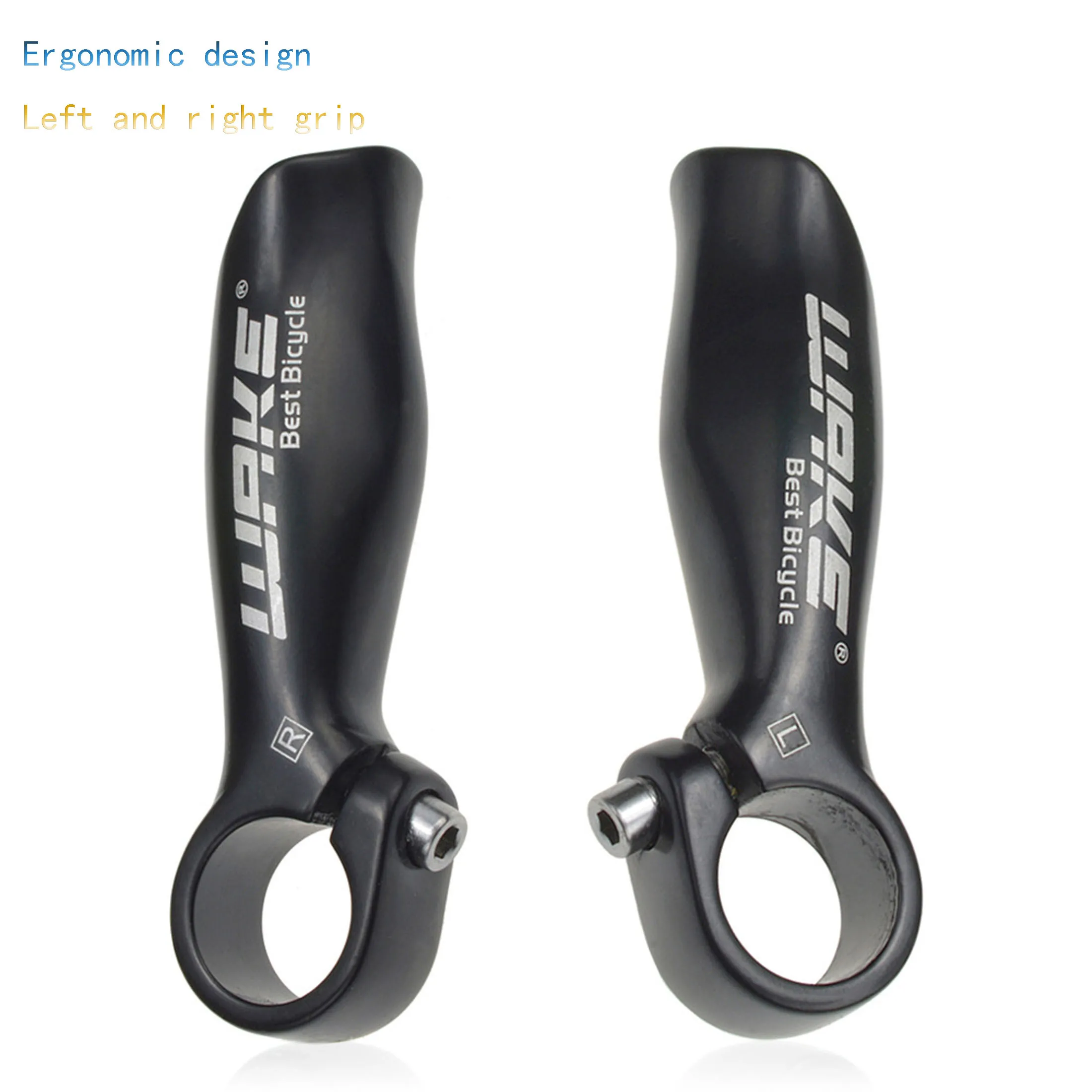 

JumpingFish WAKE 1 Pair Mountain Bicycle Barend Handlebar MTB Bar End Wear-resistant Handlebar Cover Handle Cycling Accessories