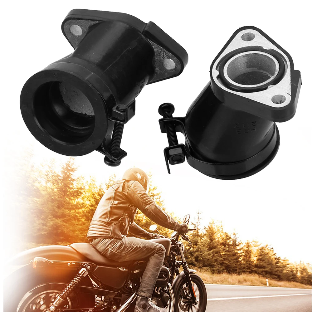 FORAUTO 1 пара мотоциклетная зона сопряжения карбюратора адаптер для Honda CA250 DD250 DD150 резиновый материал впускной трубы адаптер для карбюратора