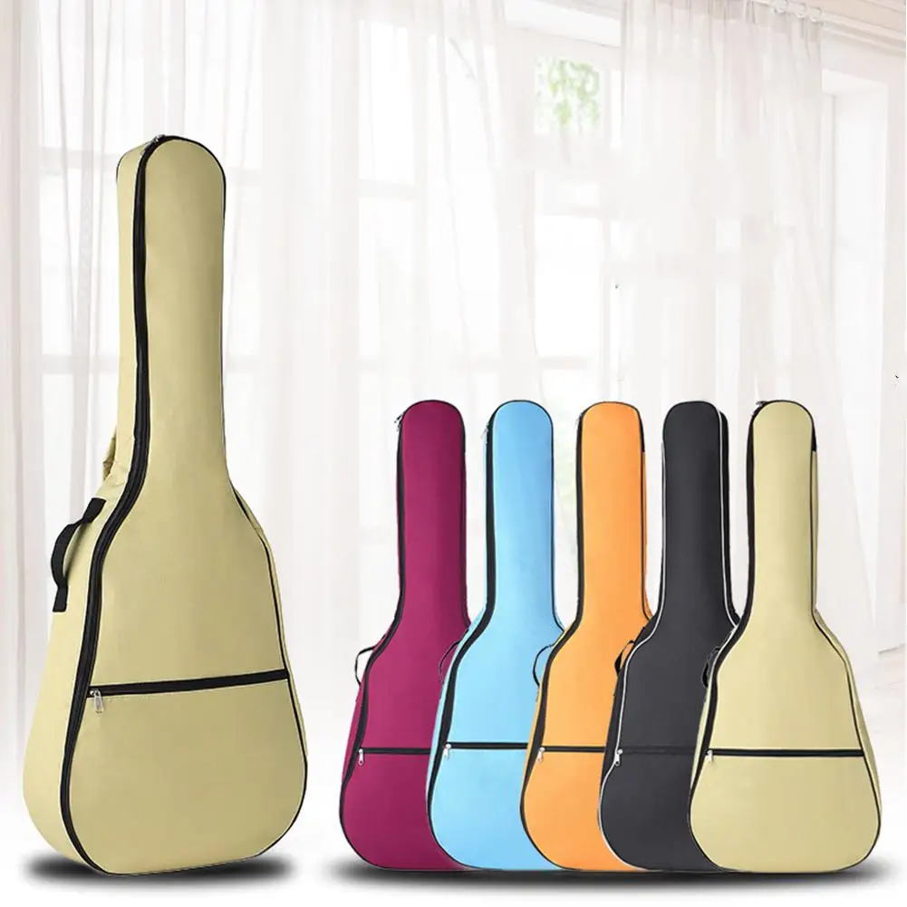 

【 HOT Sale 】Portable Double Straps Acoustic Guitar Soft Carry Case Gig Bag
