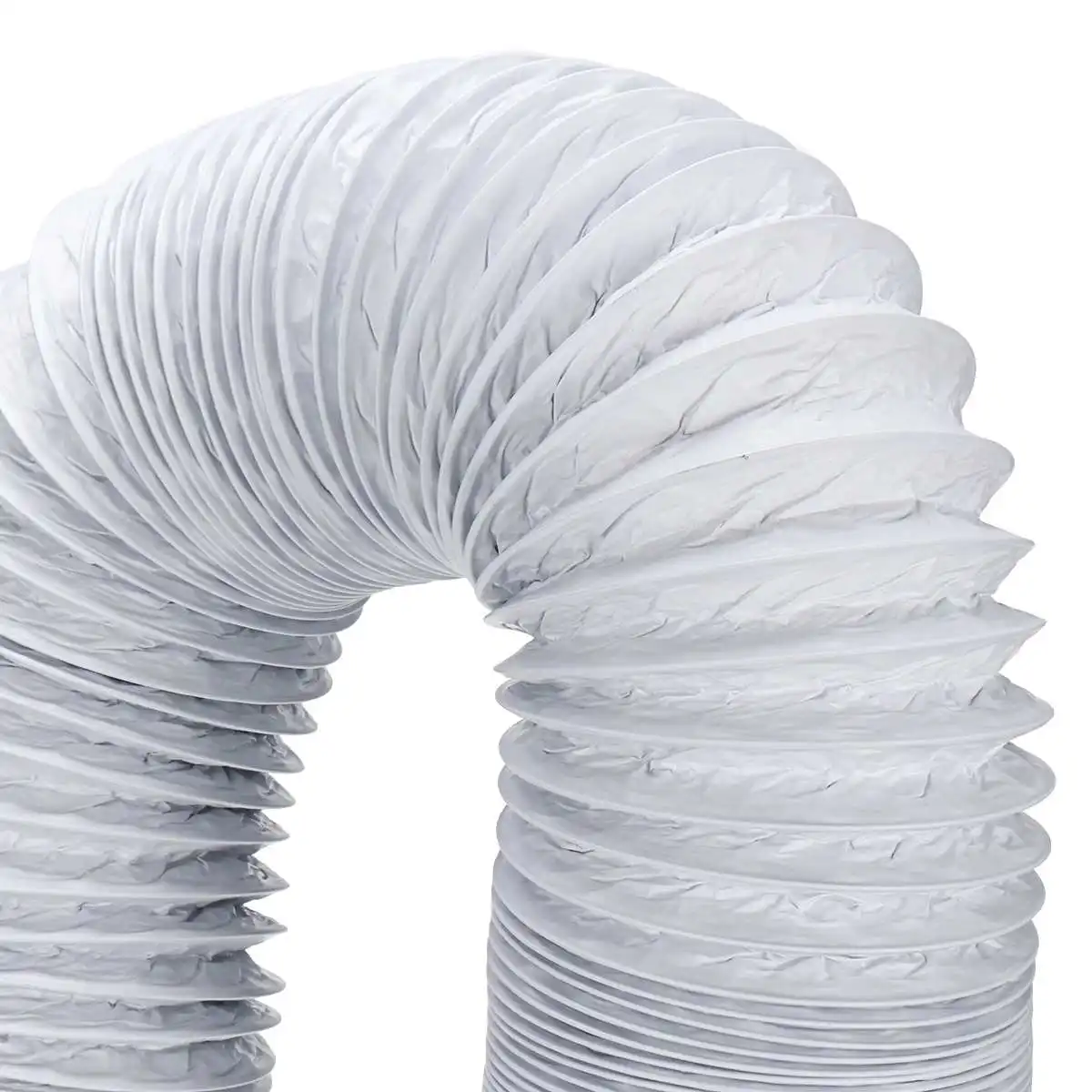 

6m PVC Flexible Air Conditioner Exhaust Hose Tube Retractable 12.5cm Diameter Extra Vent Hose Air Conditioner Accessories