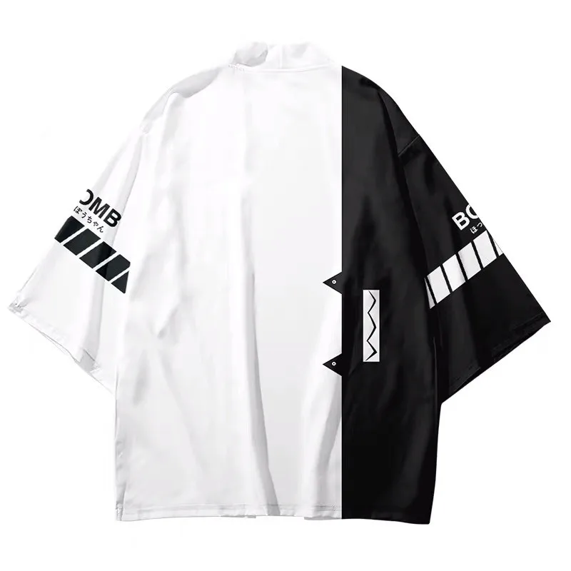 

Comfortable 3D Printed Japanese Kimono Haori Yukata Cosplay Fashion for Men and Women Summer Cool Short Sleeve Streetwear
