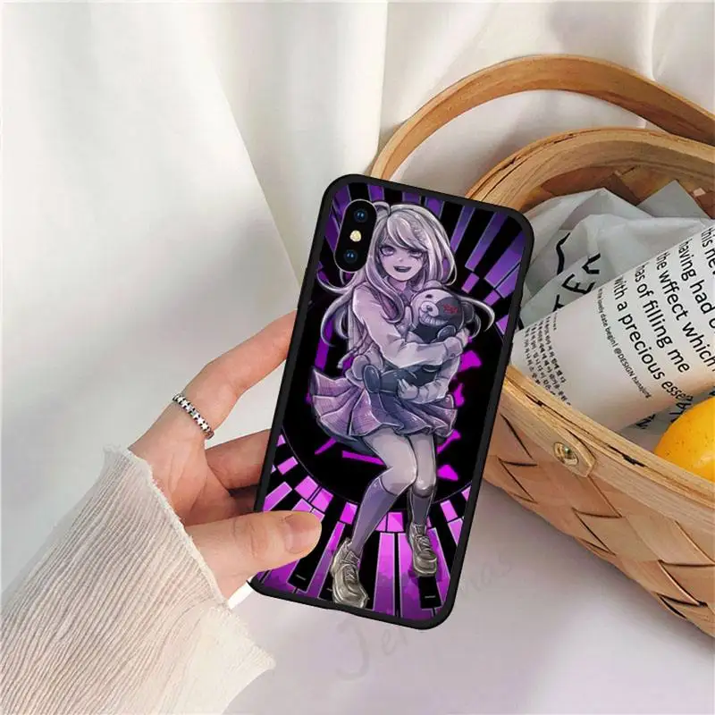 

Anime Danganronpa high quality Phone Case for iPhone 11 12 pro XS MAX 8 7 6 6S Plus X 5S SE 2020 XR