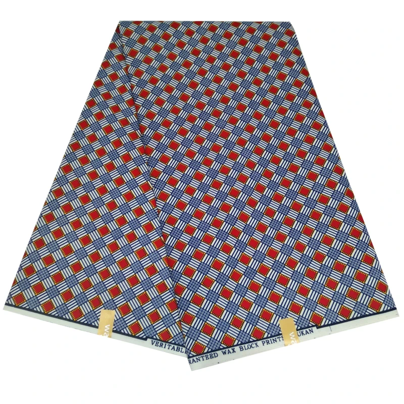 

New Fashion African Print Anakra Wax Fabric For Clothing RWF286(6Yards/lot)