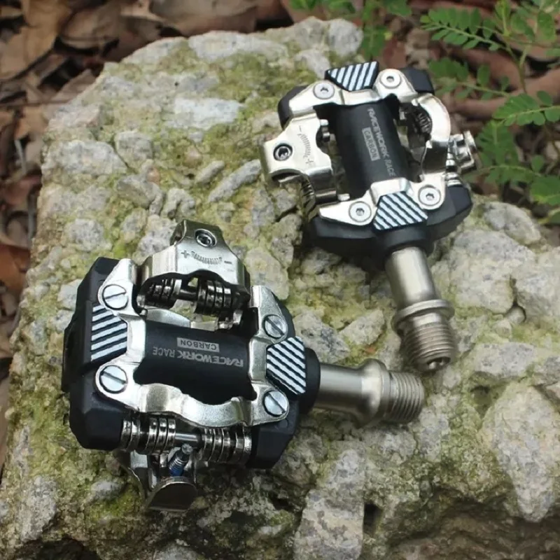 Велосипедные педали RACEWORK для горного велосипеда автоматический зажим педалей Spd