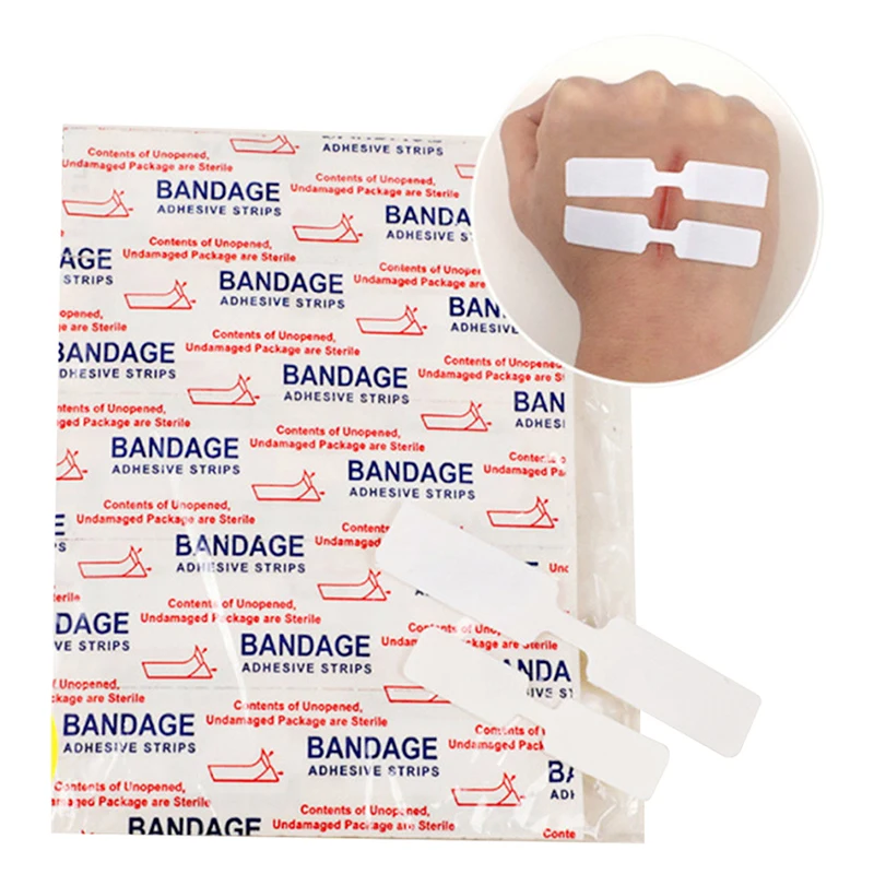 

10PCS/Box Medical Patch Waterproof Butterfly Wound Bandages Cute Breathable First Band Aid Medical Adhesive For Adult Kids