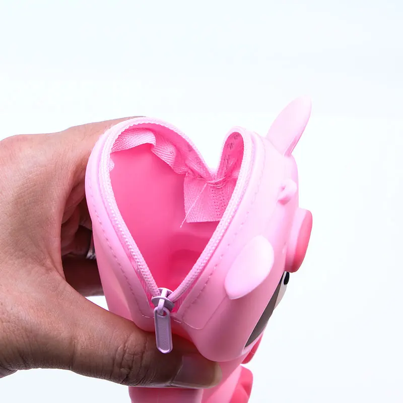 Кошелек для монет для девочек, силиконовый мини-чехол для Airpods, чехол s, мультяшная сумка, маленький держатель для карт на молнии, кошелек для женщин, карман для денег, Carteira