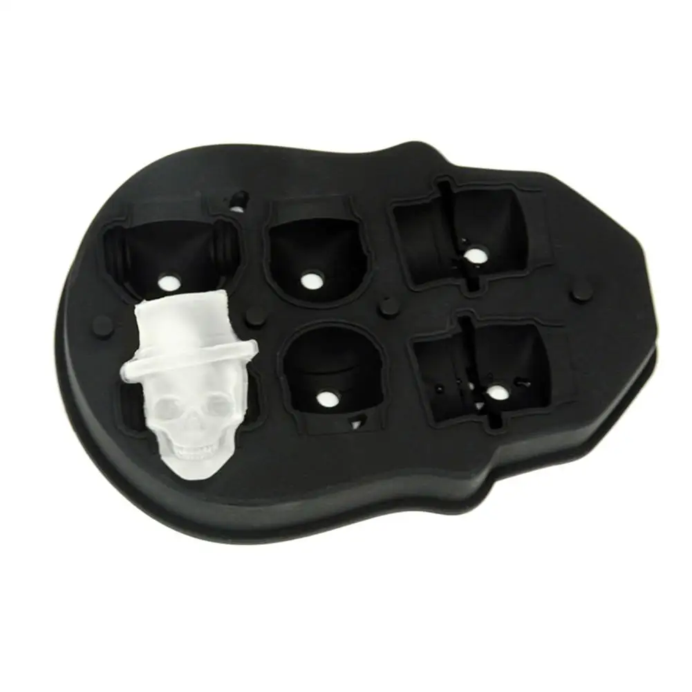 Форма для изготовления кубиков в форме черепа шоколада инструмент сделай сам