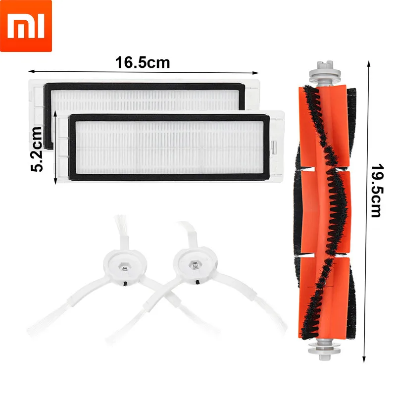 

Оригинальный робот-пылесос Xiaomi для умного дома, основная щетка, фильтры, боковые щетки, аксессуары для уборки дома, запчасти для аппликаций