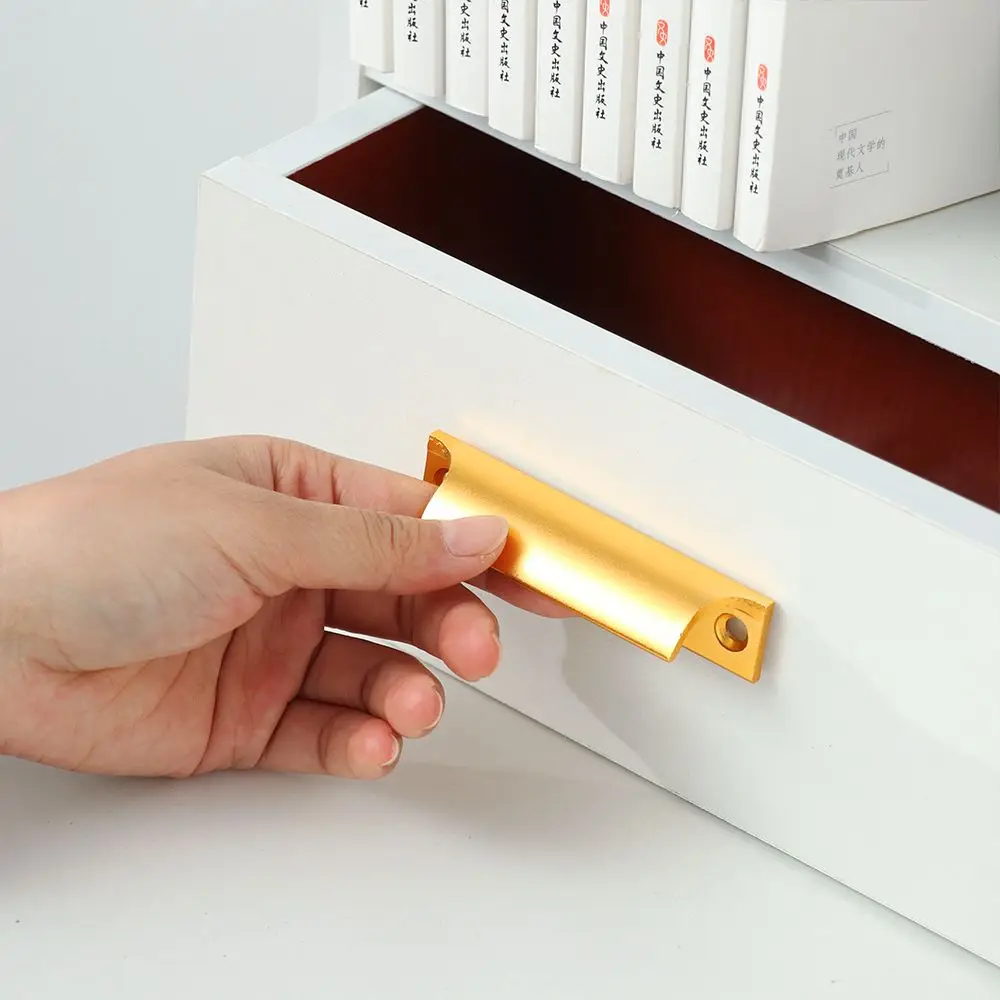 

Ручка дверная из алюминиевого сплава, нажимная ручка для окон и ворот балкона, мебель для дома «сделай сам»