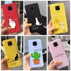 Чехол для Xiaomi Redmi Note 9, мягкий ТПУ, с милым рисунком