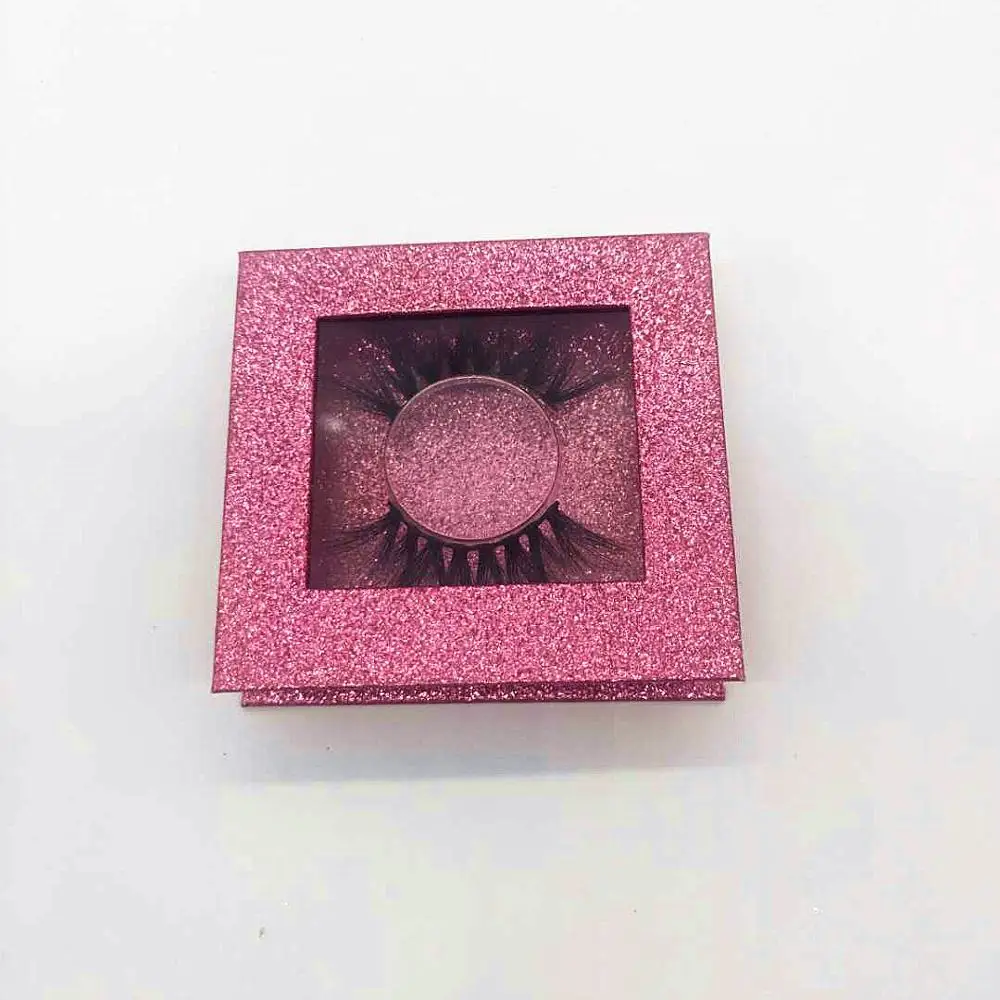 Оптовая продажа квадратная коробка для ресниц упаковки норковых коробки под