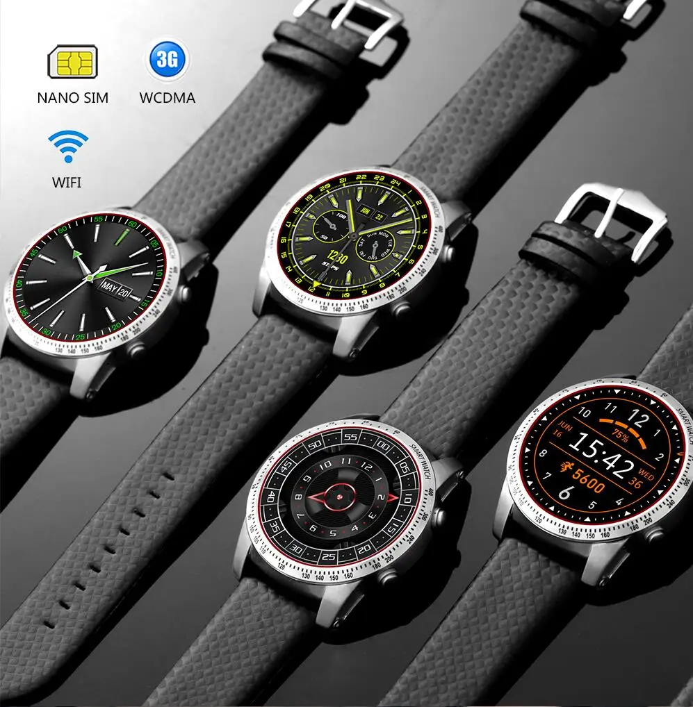 GOLDENSPIKE Original KW99 Android 5.1 Smart Watch 3G MTK6580 Bluetooth SIM WIFI Phone GPS Heart Rate Monitor Wearable Devices |