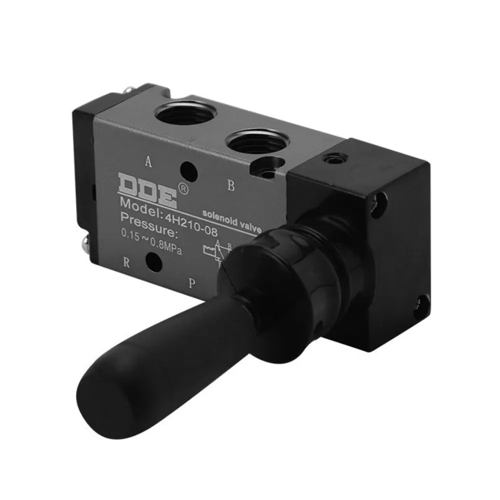 

Рычажный пневматический клапан PT1/4 1,5 ~ 8Kgf/cm2 2-позиционный 4H210-08 прямого действия