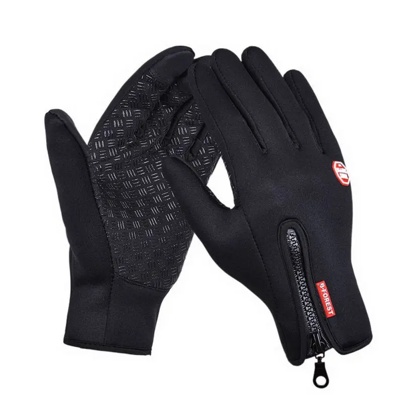 

1 Pair Unisex Cycling Gloves Windproof Outdoor Sports Skiing Touch Screen