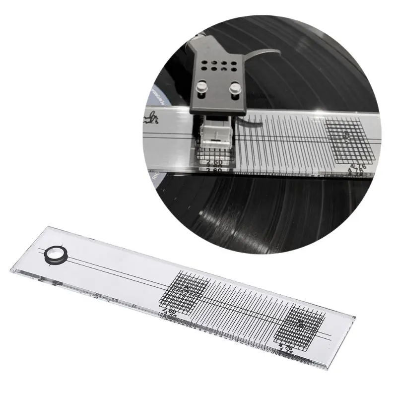 Поворотный стол проигрыватель фононограф картридж Регулировочная линейка