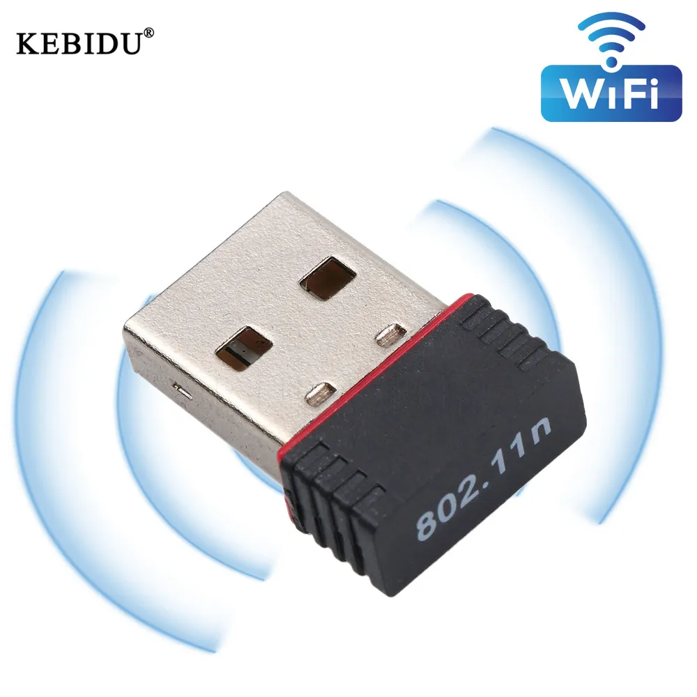 Мини 150 Мбит/с USB 2 0 WiFi беспроводной адаптер сетевая LAN Карта 802 11 ngb REALTEK MT7601 для