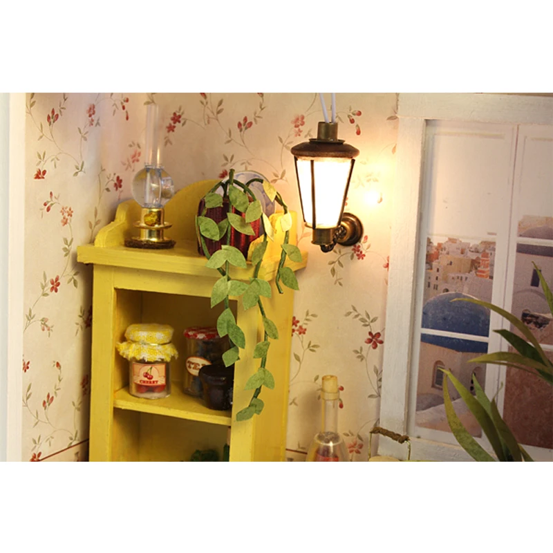 Кукольный домик рамка миниатюрный с мебельными комплектами сделай сам