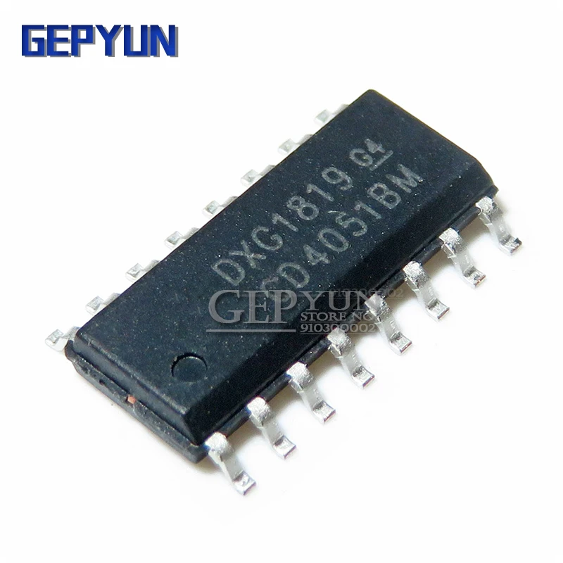 

10 шт. CD4051BM96 SOP16 SOP[ CD4051 SMD Gepyun