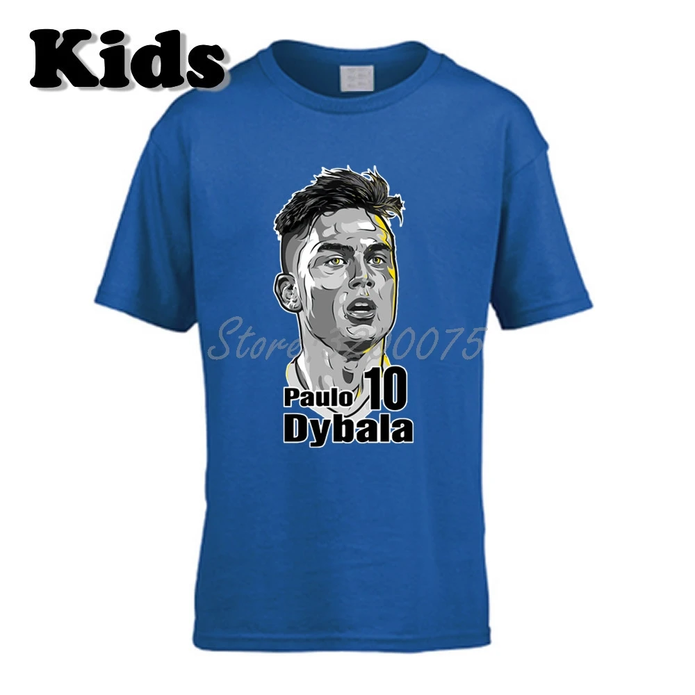 21 Детская футболка La Joya Paulo Dybala 10 масок жестов, одежда, футболка для мальчиков и девочек, W19033003 - Цвет: 21
