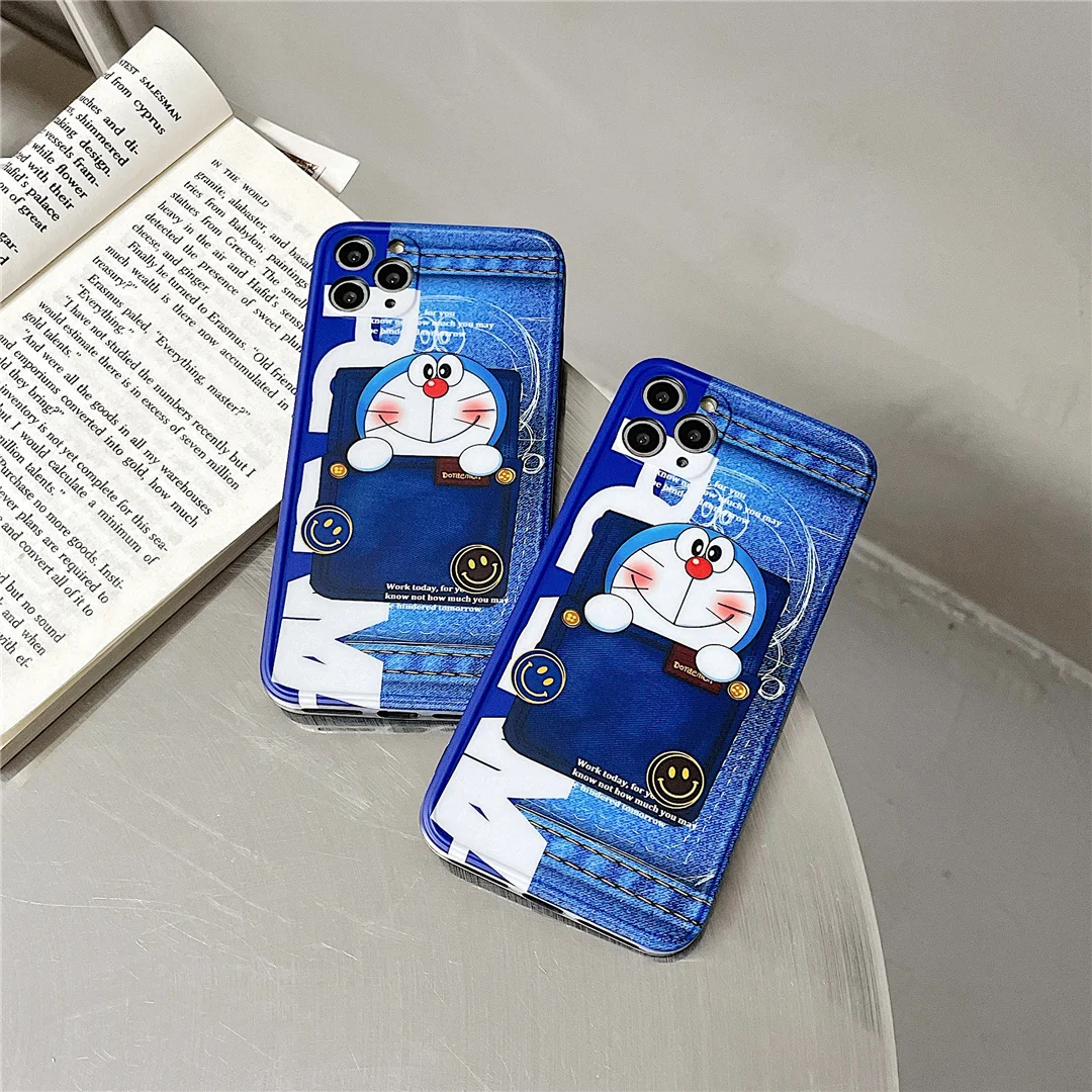 Мультяшный Doraemon смешной Humor Nobita чехол для телефона iPhone 12 11 Pro X XS Max XR 7 8 Plus чехлы |